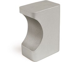 Möbelknauf Zeitgenössischer Stil Aus Aluminium Matt eloxiertes Finish Maße 131725mm Verschraubtes Befestigungssystem Inklusive M4-Schrauben 1 Einheit von REI