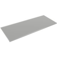 Rechteckiges Regal aus gehärtetem Glas für Badezimmer Dekorativer Stil Aus Kristall Aluminium-Finish Maße 3006120mm Regalstärke: 6 mm 1 Einheit von REI