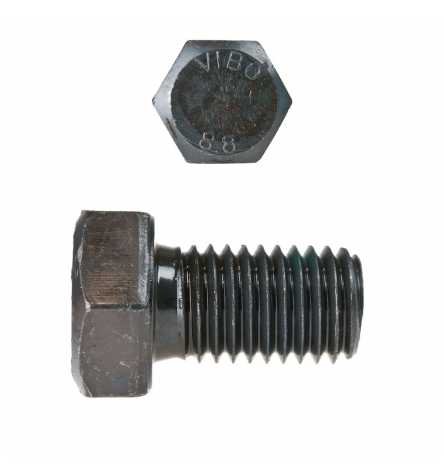 Reidl Sechskantschrauben mit Gewinde bis Kopf 6 x 20 mm ISO 4017 8.8 blank 10 Stück von REIDL FASTENER