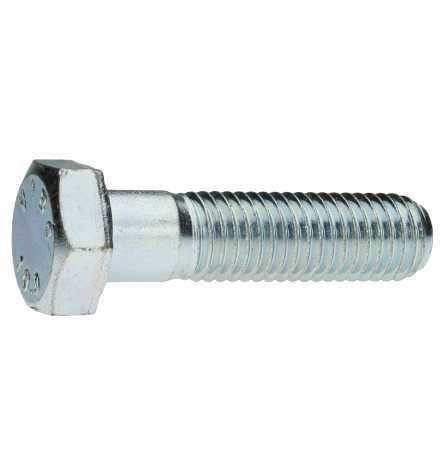 Reidl Sechskantschrauben mit Schaft 12 x 70 mm DIN 931 10.9 galv. verzinkt farblos 10 Stück von REIDL FASTENER