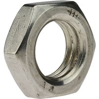 Reidl - din 439 Sechskantmuttern, Fein-Linksgewinde m 20 x 1,5, niedrige Form, mit Fase Form b A4 blank von REIDL