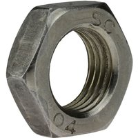 Reidl DIN 439 Sechskantmuttern, Feingewinde M 48, niedrige Form, mit Fase Form B 04 Au blank, Gewindesteigung 2 mm von REIDL