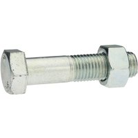 Reidl DIN 601 Sechskantschraube mit Mutter M 27 x 140 4.6 verzinkt farblos Reidl DIN 601 Sechskantschraube mit Mutter M 27 x 140 4.6 verzinkt farblos von REIDL