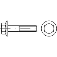 Reidl DIN 6921 Sechskantschraube mit Flansch M 12 x 35 A2 blank, mit Sperrverzahnung von REIDL