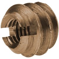 Reidl DIN 7965 Einschraubmuttern M 12 x 30, Messing blank von REIDL