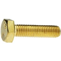 Reidl ISO 4017 Sechskantschrauben M 16 x 40, Messing blank, mit Gewinde bis Kopf Reidl ISO 4017 Sechskantschrauben M 16 x 40, Messing blank, mit Gewinde bis Kopf von REIDL