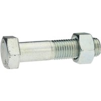 Reidl - din 601 Sechskantschraube mit Mutter m 12 x 110 4.6 feuerverzinkt von REIDL