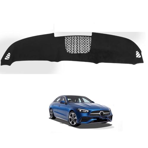 REIJAX Auto Armaturenbrett Abdeckmatte für Mercedes-Benz C-Class 2021-2023, Armaturenbrett Abdeckung Matte Sonnenschutz rutschfeste Armaturenbrettmatte, Innenzubehör REIJAX Auto Armaturenbrett Abdeckmatte für Mercedes-Benz C-Class 2021-2023, Armaturenbrett Abdeckung Matte Sonnenschutz rutschfeste Armaturenbrettmatte, Innenzubehör von REIJAX