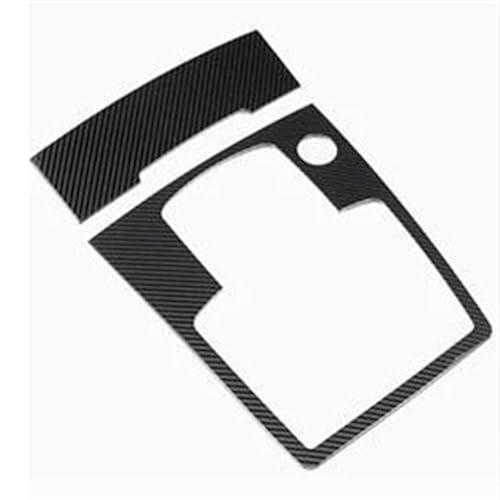 REIJAX Auto Schalttafel Abdeckung für Audi Q7 2008 2009-2012 2013 2014 2015, Auto Kohlefaser Mittelkonsole Dekoration Abdeckung Mittelkonsolen-Schalttafelabdeckung Verkleidung von REIJAX