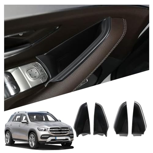 REIJAX Autotürgriff Aufbewahrungsbox für Mercedes-Benz GLE W167 SUV 2020-2023 2024, Auto Griff Organizer Innenseite Tür Aufbewahrungsbox, Autotürgriff Organizer Tray von REIJAX