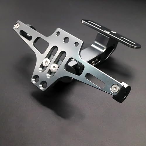 REIJAX Motorrad Lizenz Kennzeichen Halter Für Yam-aha XSR 900 2016-2024 Hinteres Heck Tidy Fender Kennzeichenhalterhalterung Kennzeichenhalter,B von REIJAX