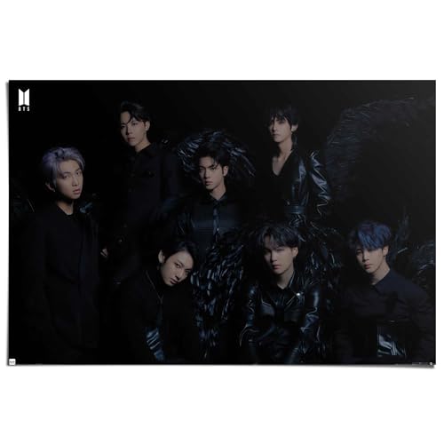 Poster Bangtan Boys Südkorea - Rap - RM - Papier 91.5 x 61 cm Schwarz Teenager Zimmer Musik von REINDERS