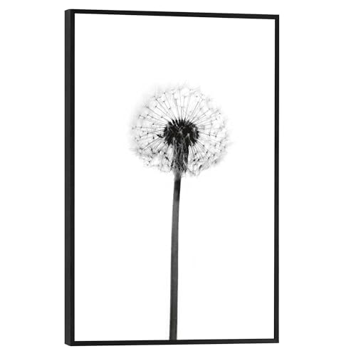 REINDERS Pusteblume Gerahmtes Bild - MDF - 20 x 30 cm - Weiß von REINDERS