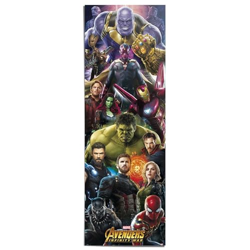 REINDERS Poster Marvel Avengers - infinity war - Papier 53 x 158 cm Mehrfarbig Kinderzimmer Cartoons und Charaktere von REINDERS