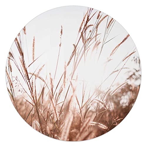 REINDERS Wandbild, Sommer, Wohnzimmer, Poster, Wanddeko, Room Decor, Holz, Beige, Ø 50cm von REINDERS