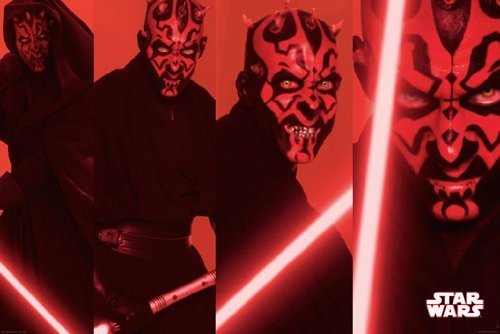 Star Wars - Darth Maul Panels Poster - 61x91.5cm by Reinders von REINDERS