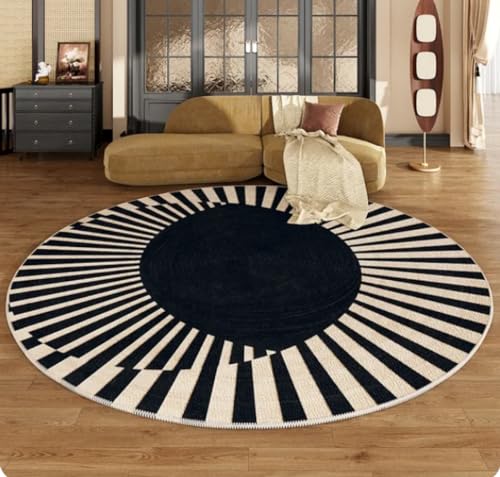 REIPOL Teppiche für Wohnzimmer, Heller Luxus, Schlafzimmer-Dekor, Teppich, Heim-Garderobe, Rutschfester Bodenmatten-Teppich 100cm von REIPOL