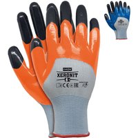 Arbeitshandschuhe mit Nitril - Beschichtung 9 blau von REIS