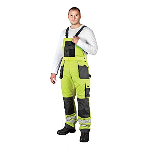 Arbeitslatzhose mit Reflektoren neongelb Warnschutzhose Warnschutzlatzhose Latzhose Warnschutz Arbeitshose Sicherheitshose 50 gelb Arbeitslatzhose mit Reflektoren neongelb Warnschutzhose Warnschutzlatzhose Latzhose Warnschutz Arbeitshose Sicherheitshose 50 gelb von REIS