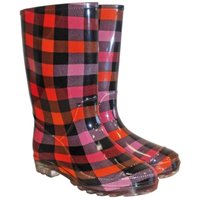 Damen Gummistiefel PVC Karomuster 39 Damen Gummistiefel PVC Karomuster 39 von REIS