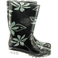 Damen Gummistiefel pvc Blumenmuster 36 von REIS