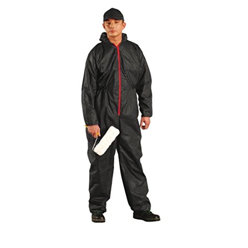 Reis KOM Maleranzug | Ganzkörperanzug | Overall | Schutzanzug | Lackieranzug | Schwarz | XXL Größe von REIS