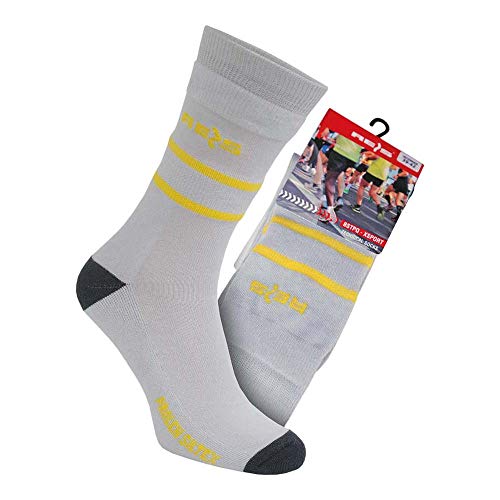 Reis BSTPQ-XSPORT_M Socken, Grau/Stahlblau, M Größe von REIS