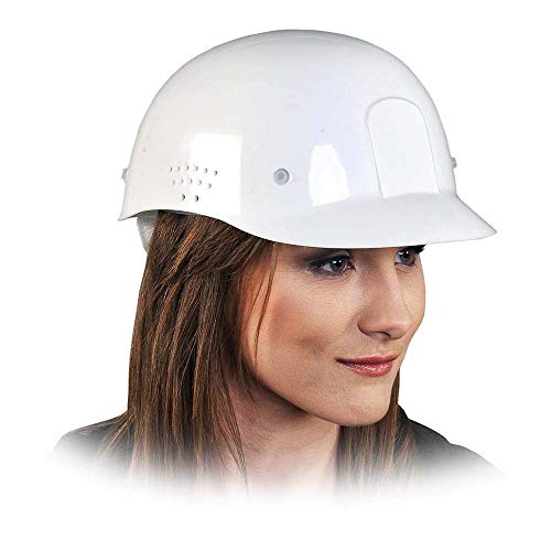 Reis BUMP-HDPE_W Leichter Industriehelm, Weiß, 52-60 Größe von REIS