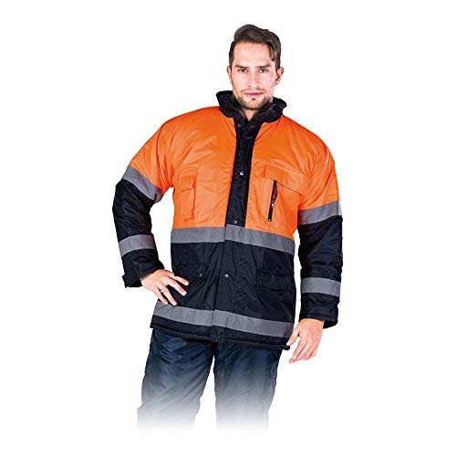 Reis Blue-Orange-J_2Xl Isolierte Schutzjacke, Orange-Dunkelblau, 2XL Größe von REIS