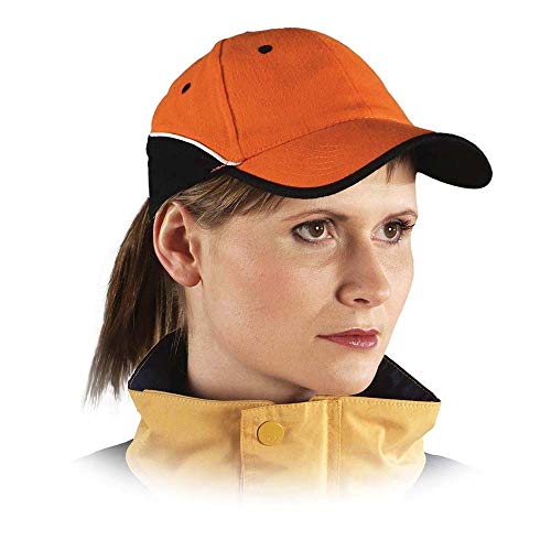 Reis CZTOPPB Schutzmütze, Orange-Schwarz, 57-61 Größe, 24 Stück Reis CZTOPPB Schutzmütze, Orange-Schwarz, 57-61 Größe, 24 Stück von REIS