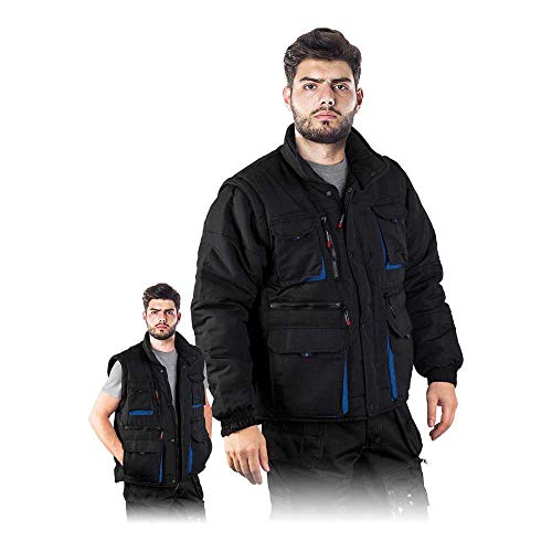 Reis Czapla2_Bnxl Isolierte Schutzjacke, Schwarz-Blau, XL Größe von REIS