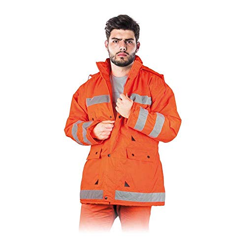 Reis K-Orangel gefütterte Schutzjacke, Orange, L Größe von REIS