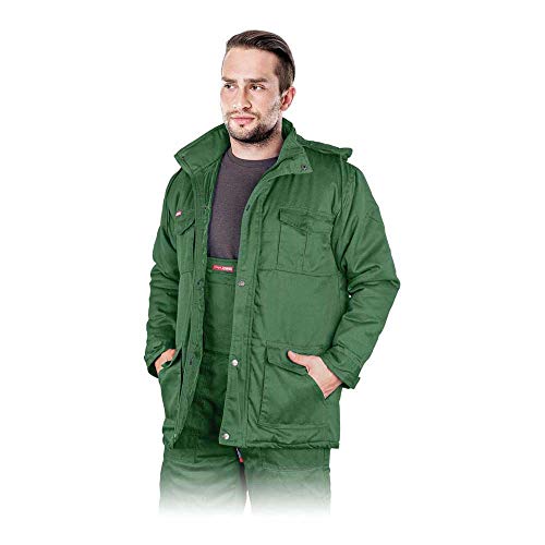 Reis KMO-LONGZXXL Winmaster Gefütterte Schutzjacke, Grün, XXL Größe von REIS