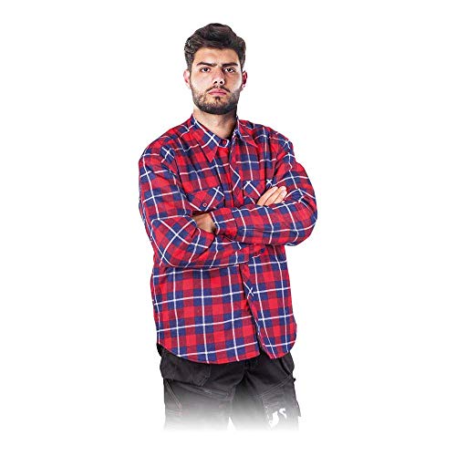 Reis Kfwinm gefütterte Schutzhemd, Rot-Blau, M Größe Reis Kfwinm gefütterte Schutzhemd, Rot-Blau, M Größe von REIS