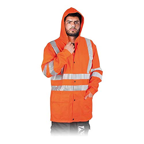 Reis Kpdpufluo_Pxl Regenschutzjacke, Orange, XL Größe von REIS