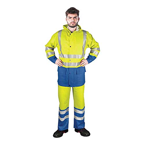 Reis Kplpufluo_Yn2Xl Schutzregensatz, Gelb-Blau, 2XL Größe von REIS