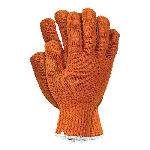 Reis RCROSS_P10 Schutzhandschuhe, Orange, 10 Größe, 12 Stück von REIS