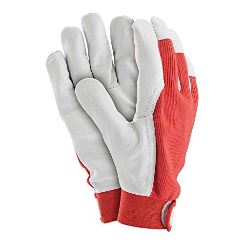 Reis RLTOPER-REVEL9 Topgekon Schutzhandschuhe, Rot-Weiß, 9 Größe, 12 Stück von REIS