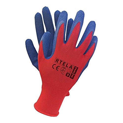Reis RTELA_CN7 Schutzhandschuhe, Rot-Blau, 7 Größe, 12 Stück Reis RTELA_CN7 Schutzhandschuhe, Rot-Blau, 7 Größe, 12 Stück von REIS