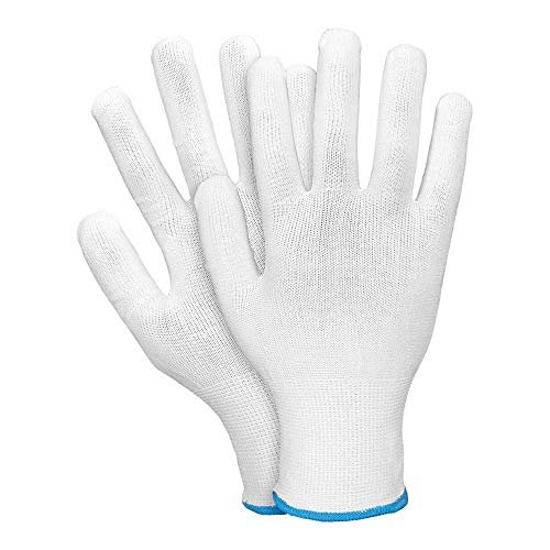 Reis RTERYL10 Schutzhandschuhe, Weiß, 10 Größe, 12 Stück von REIS