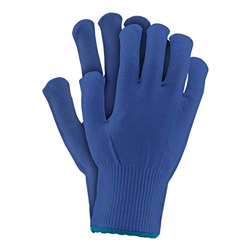 Reis Rpoly_N7 Schutzhandschuhe, Blau, 7 Größe, 12 Stück von REIS