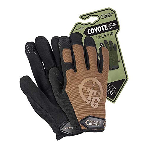 Reis Rtc-Coyote_Coyxl Tactical Gloves Taktische Schutzhandschuhe, Coyote, XL Größe, 12 Stück von REIS