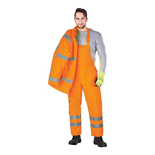 Reis S-VISPXXXL Gefütterte Schutzlatzhose, Orange, XXXL Größe von REIS