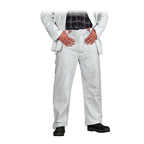 Schweißerhose Gr. Uni Arbeitshose Bundhose Schweißerschutz Schweißer Arbeitsbekleidung Schweißeranzug Lederhose von REIS