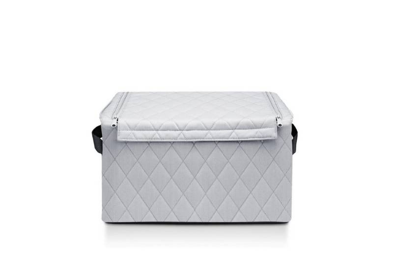 REISENTHEL® Aufbewahrungsbox Aufbewahrungsbox Storagebox M Rhombus Light Grey von REISENTHEL®
