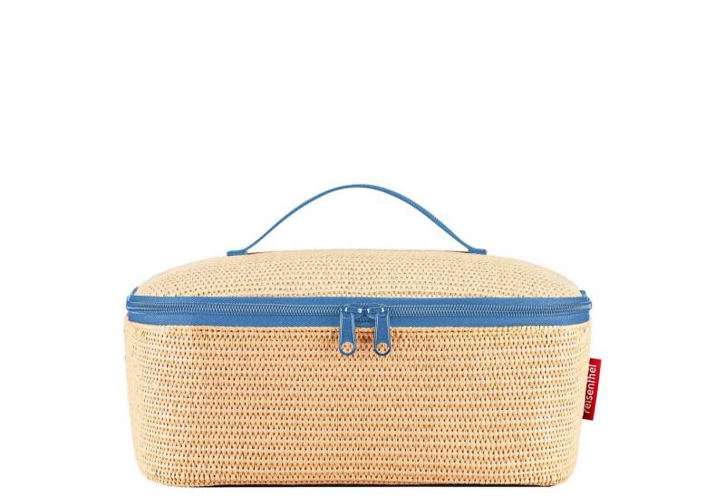 REISENTHEL® Lunchbox thermo coolerbag M - Brotzeitbox 28 cm (raffia blue), Polyester von REISENTHEL®