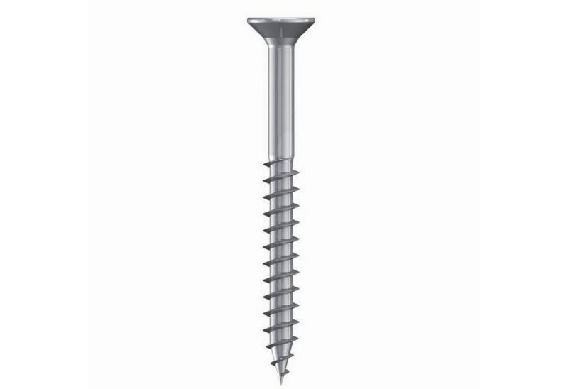 REISSER-Schraubentechnik GmbH Spanplattenschraube Spanplattenschrauben A2 TX 5,0 x 80 Paket 200 Stück 1 x gleitbeschich, (200 St) von REISSER-Schraubentechnik GmbH