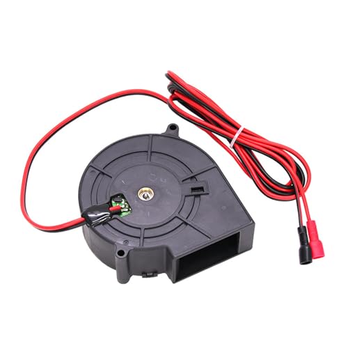 DC12V Blower Lüfteranschluss Doppelkugellager Bürstenloser Kühlturbinen Für CPU Drucker BBQ Gebläse Wieder Aufladen von REITINGE