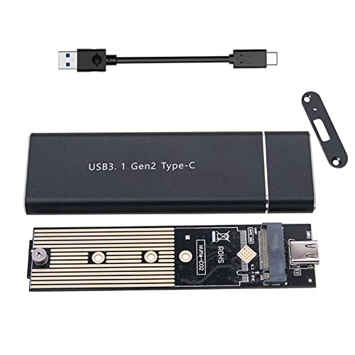 M.2 auf USB 3.1 Typ-C SSD Nvme NGFF 10 Gbit/s Hochgeschwindigkeitsübertragung Aluminiumabdeckung von REITINGE