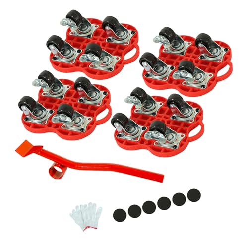 Möbel Umzugsrolle Set Entfernung Hebewerkzeug Set Wheel Mover Heavy Stuff Gerät Schwerleistungswerkzeug von REITINGE